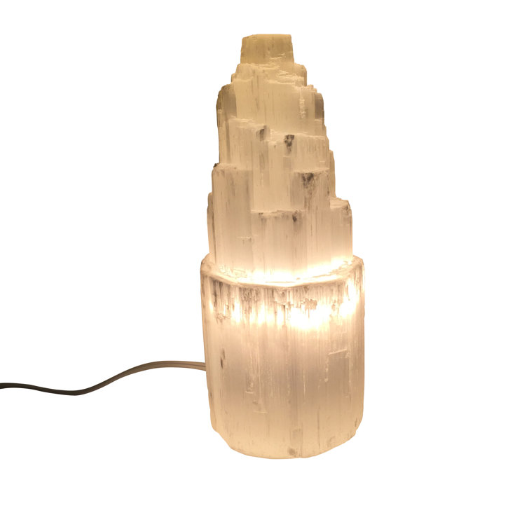 Selenite skyscraper online lamp